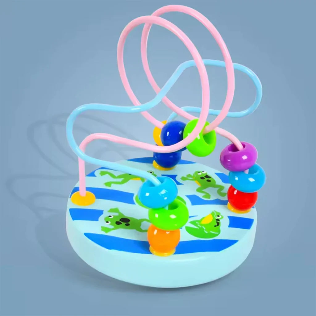 Wooden Sensory Beads Toy for Toddlers